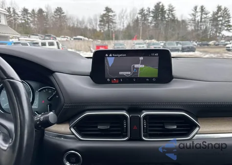 2019 Mazda Cx-5 Signature W/Diesel z USA, uszkodzony, nr VIN JM3KFBE24K0653793